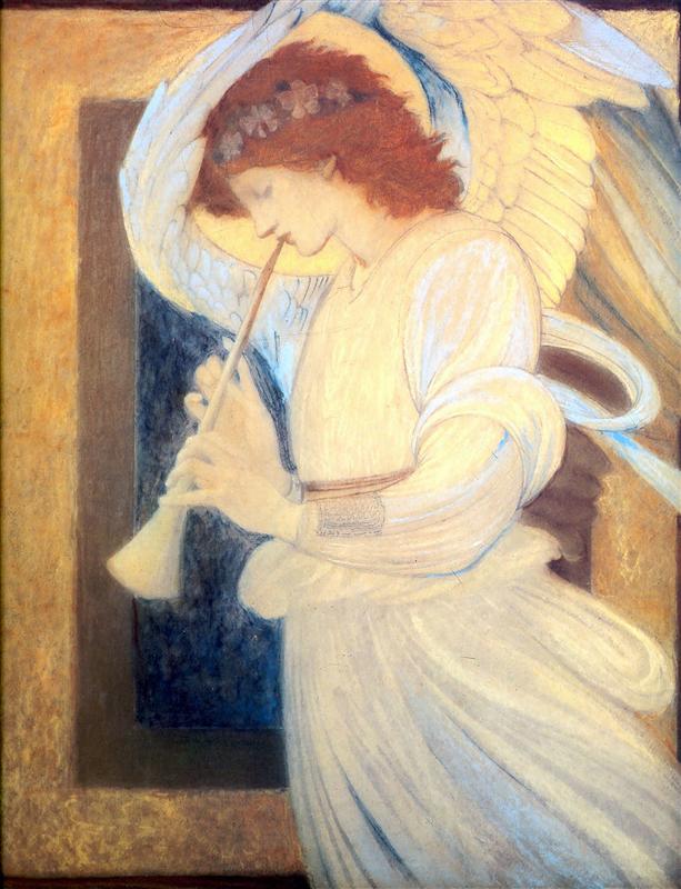 29th November - an-angel-playing-a-flageolet-1878